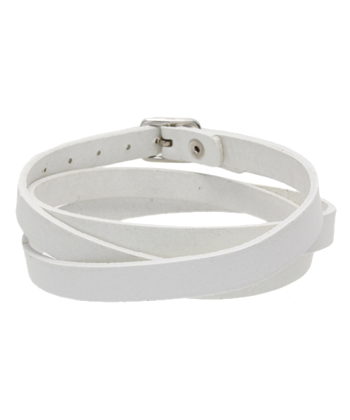 MYE-DO'（マイ・ドゥ）の「カウレザー トリプルブレスレット（ブレスレット・メンズ・ブラウン/ダークブラウン/ベージュ/レッド/ホワイト/ブラック・FREE）」の2枚目の写真