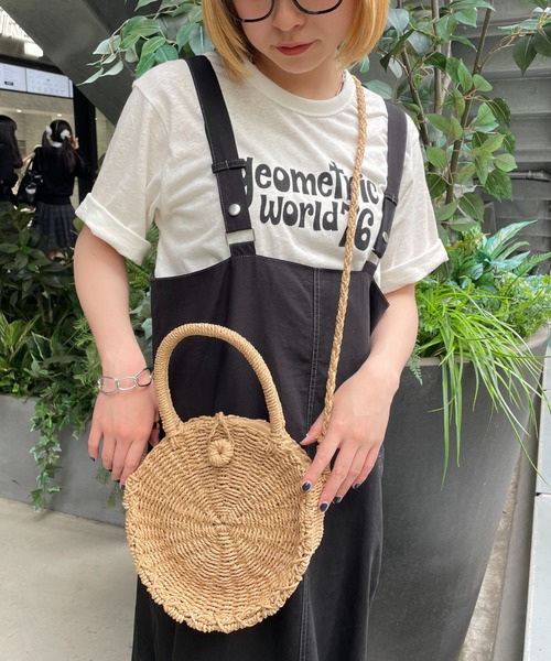 CIAOPANIC（チャオパニック）の「2WAYサークルかごバック（かごバッグ・レディース・ベージュ・FREE）」の13枚目の写真