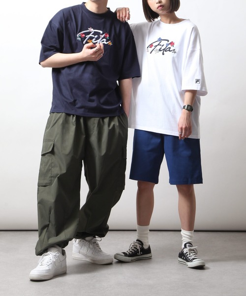 FILA 花柄セットアップ テニス】トラックジャケット 花柄 スポーツウェア レディース