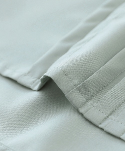 n'OrLABEL（ノアールレーベル）の「『ピンタックバンドカラーブラウス』（シャツ/ブラウス・レディース・ベージュ/ミント/オフホワイト/ブラック・FREE）」の8枚目の写真