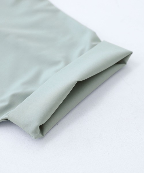 n'OrLABEL（ノアールレーベル）の「『ピンタックバンドカラーブラウス』（シャツ/ブラウス・レディース・ベージュ/ミント/オフホワイト/ブラック・FREE）」の11枚目の写真