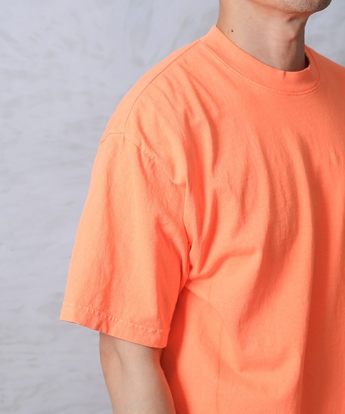 WAIPER.inc(ワイパーインク)の「GARMENT DYE SHORT SLEEVE CREW NECK 6.5oz(Tシャツ/カットソー・メンズ・イエロー/グリーン/パープル/ブルー/オレンジ・M/XL/L/S)」の14枚目の写真
