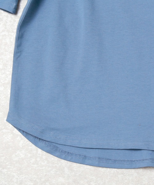 Rejoule(リジュール)の「フレアスリーブトップス Tシャツ(Tシャツ/カットソー・レディース・オフホワイト/モカ/グリーン系その他/ブルー系その他/ブラック・FREE)」の12枚目の写真