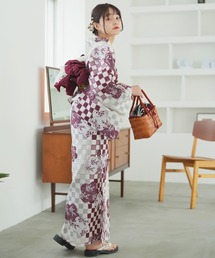 utatane | 選べる浴衣3点セット ニコアンティークオリジナルデザイン 国内染色(浴衣)