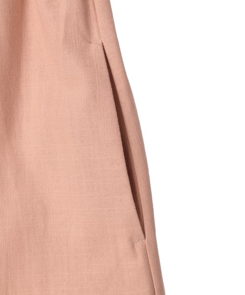 ALEXIA STAM(アリシアスタン)の「Contrast Hem Sleeveless Dress / コントラストヘムワンピース(ワンピース・レディース・アイボリー/チャコールグレー/ピンク・FREE)」の7枚目の写真