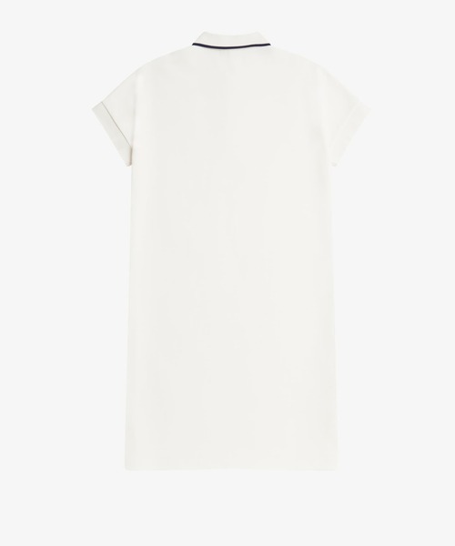 FRED PERRY（フレッドペリー）の「Tipped Pique Dress（ワンピース・レディース・ホワイト/ネイビー・10）」の15枚目の写真