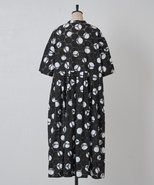 BEARDSLEY(ビアズリー)の「ドットパターンシャツワンピース(シャツワンピース・レディース・ブラック・FREE)」の15枚目の写真