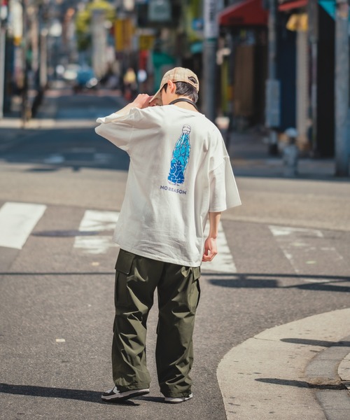 improves（インプローブス）の「【UAU】裏メッシュ 撥水 ワイド イージー カーゴパンツ（カーゴパンツ・メンズ・ホワイト/カーキ/ブラック/パープル・MEDIUM/LARGE）」の20枚目の写真