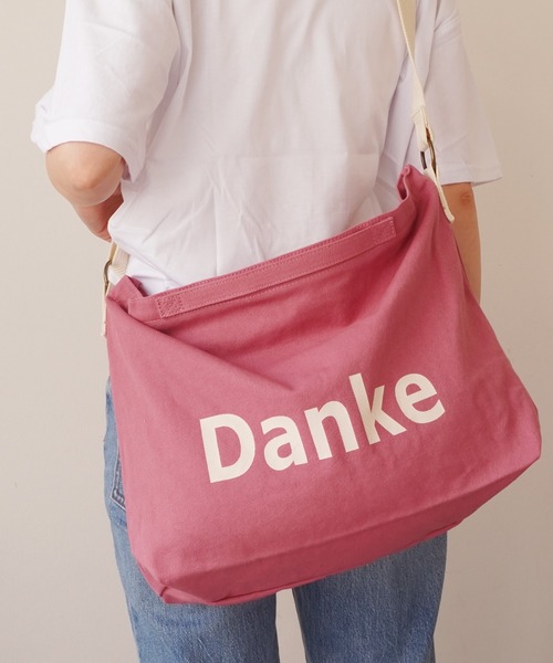 Jouet（ジョエット）の「【 JOUET / ジョエット 】 DANKE帆布ショルダー（ショルダーバッグ・レディース・ホワイト/ミント/マスタード/ピンク/ネイビー/ブラック/グリーン・FREE）」の16枚目の写真