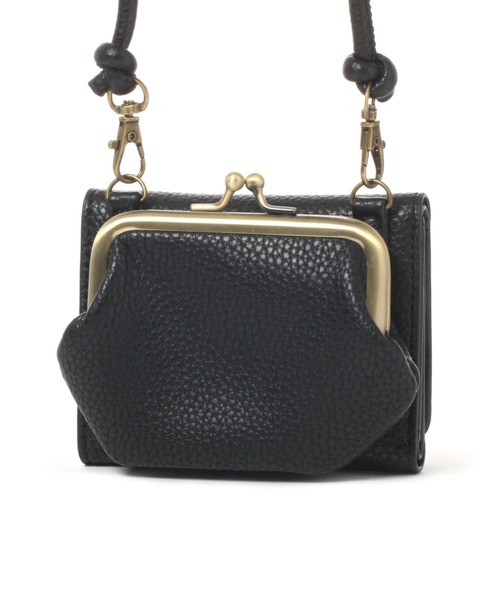 studio CLIP（スタディオクリップ）の「ストラップ付き三つ折りウォレット（財布・レディース・ブラック/ブラウン/アイボリー/サックスブルー/グリーン/モカ/その他2・FREE）」の12枚目の写真