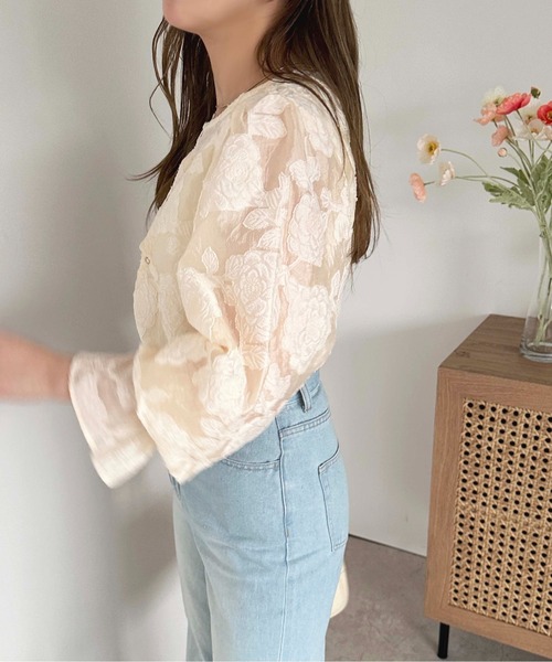 apres jour(アプレジュール)の「2WAYオパールシャツプルオーパー【ZOZOTOWN限定アイテム】(シャツ/ブラウス・レディース・アイボリー/ブルー/ブラック・フリー/X-LARGE)」の15枚目の写真