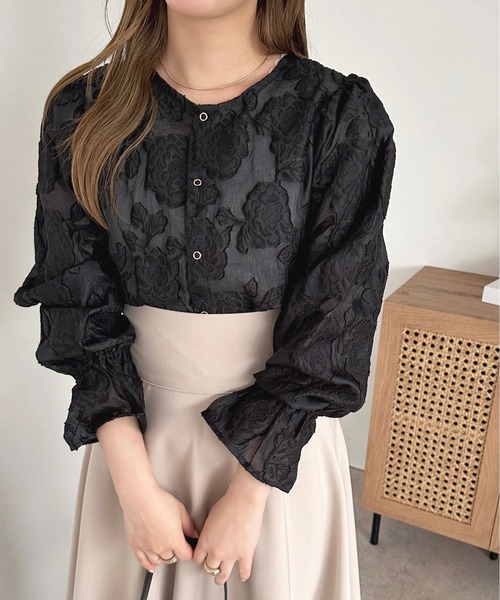 apres jour(アプレジュール)の「2WAYオパールシャツプルオーパー【ZOZOTOWN限定アイテム】(シャツ/ブラウス・レディース・アイボリー/ブルー/ブラック・フリー/X-LARGE)」の16枚目の写真