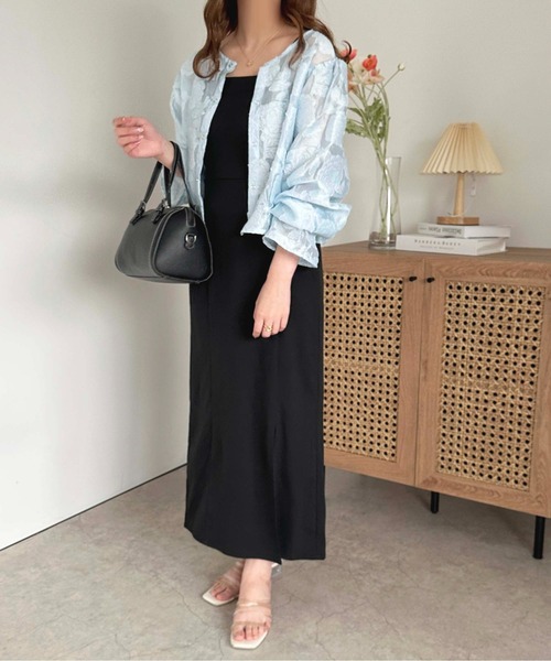 apres jour(アプレジュール)の「2WAYオパールシャツプルオーパー【ZOZOTOWN限定アイテム】(シャツ/ブラウス・レディース・アイボリー/ブルー/ブラック・フリー/X-LARGE)」の6枚目の写真