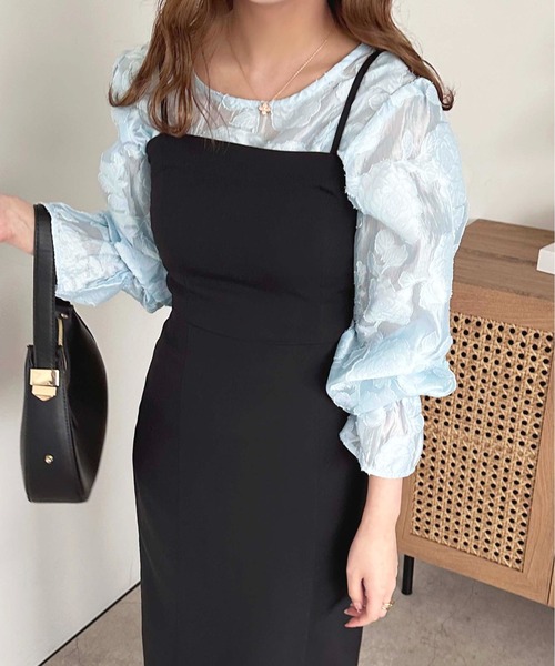 apres jour(アプレジュール)の「2WAYオパールシャツプルオーパー【ZOZOTOWN限定アイテム】(シャツ/ブラウス・レディース・アイボリー/ブルー/ブラック・フリー/X-LARGE)」の14枚目の写真