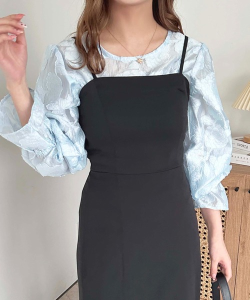 apres jour(アプレジュール)の「2WAYオパールシャツプルオーパー【ZOZOTOWN限定アイテム】(シャツ/ブラウス・レディース・アイボリー/ブルー/ブラック・フリー/X-LARGE)」の22枚目の写真