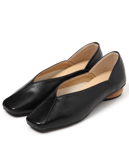 saloon（サルーン）の「SALOON(サルーン)/【新色登場】スクエアパンプス（パンプス・レディース・ブラック/オフホワイト/その他1/ブルー/その他2・MEDIUM/LARGE）」の3枚目の写真