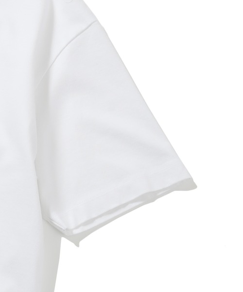 MEN'S BIGI(メンズビギ)の「【DENHAM/デンハム】30 /2 天竺ロゴTシャツ(Tシャツ/カットソー・メンズ・ホワイト/ネイビー・03/02)」の10枚目の写真