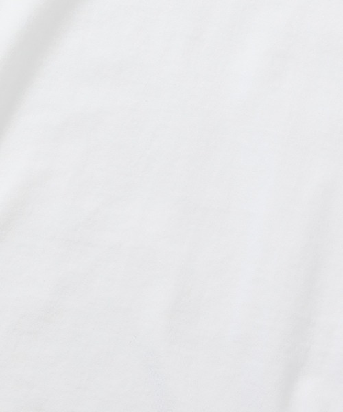 MEN'S BIGI(メンズビギ)の「【DENHAM/デンハム】30 /2 天竺ロゴTシャツ(Tシャツ/カットソー・メンズ・ホワイト/ネイビー・03/02)」の4枚目の写真