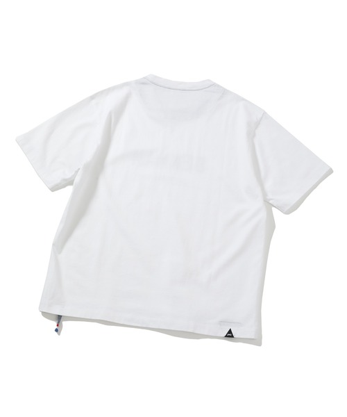 MEN'S BIGI(メンズビギ)の「【DENHAM/デンハム】30 /2 天竺ロゴTシャツ(Tシャツ/カットソー・メンズ・ホワイト/ネイビー・03/02)」の5枚目の写真
