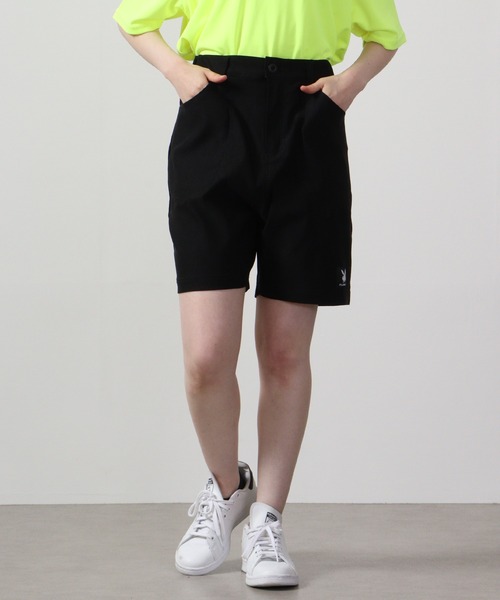 Supreme Playboy ハーフパンツ シュプリーム コラボハーフパンツ SUPREME SS16SW34(BLACK