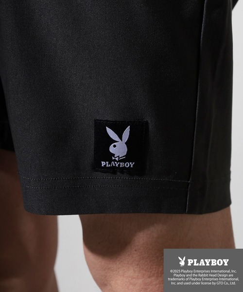 PLAYBOY(プレイボーイ)の「PLAYBOY スーパーストレッチ ハーフパンツ(その他パンツ・メンズ・チャコール/ブラック・M/L/XL)」の17枚目の写真