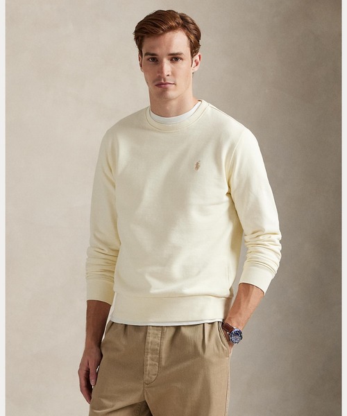 POLO RALPH LAUREN（ポロ ラルフ ローレン）の「ループバック テリー スウェットシャツ（スウェット・メンズ・ナチュラル・S/M/L/XL/XS/XXL）」の5枚目の写真