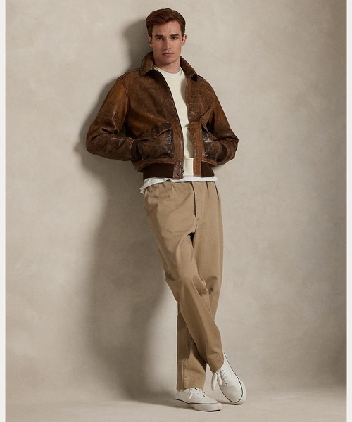 POLO RALPH LAUREN（ポロ ラルフ ローレン）の「ループバック テリー スウェットシャツ（スウェット・メンズ・ナチュラル・S/M/L/XL/XS/XXL）」の6枚目の写真