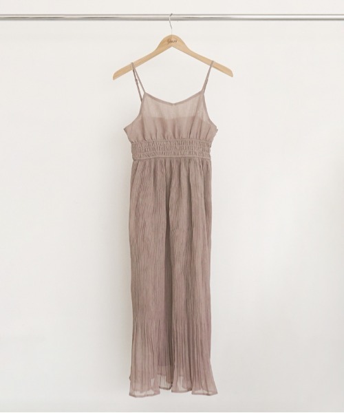 flower(フラワー)の「クラシックプリーツワンピース(ワンピース・レディース・ベージュ/ブラック・FREE)」の14枚目の写真