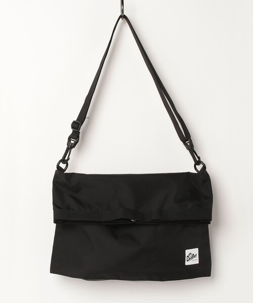 Drifter（ドリフター）の「【Drifter/ドリフター】FOLD SHOULDER TOTE（ショルダーバッグ・レディース・ホワイト系その他4/ブラック・FREE）」の6枚目の写真