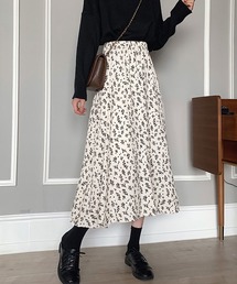 NinaetLina（ニナエリナ）の「小花柄Aラインフレアスカート（スカート）」