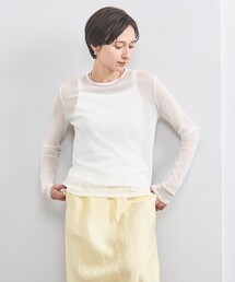 UNITED ARROWS | チュール ジャージー カットソー(Tシャツ/カットソー)