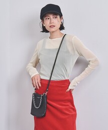 UNITED ARROWS | チュール ジャージー カットソー(Tシャツ/カットソー)