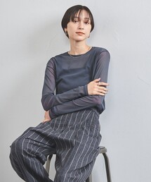 UNITED ARROWS | チュール ジャージー カットソー(Tシャツ/カットソー)