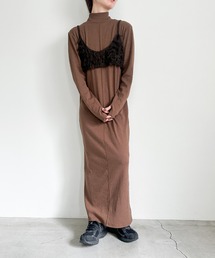 select MOCA by son | フィンガースリーブプチハイリブワンピース(ワンピース)