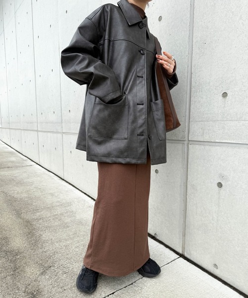 モカ nico2572様 セール】フィンガースリーブプチハイリブワンピース（ワンピース