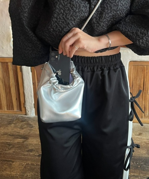  ★フェイクレザー ショルダーバッグ ポシェット b806be74996ce16a2e50b9d634cfae