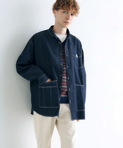 GEVACO(ゲバコ)の「【GEVACO/ゲバコ】ジャガードニットベスト フェアアイル柄(ベスト・メンズ・ホワイト/ネイビー/カーキ・M/L)」の7枚目の写真