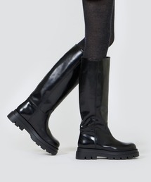 PELLICO SUNNY ロングブーツ 37(23.5〜24.0)ブラック。 PELLICO SUNNY（ペリーコサニー）の「VENUS 撥水 ロングブーツ