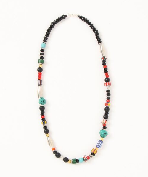 チャイハネ（チャイハネ）の「【チャイハネ】アイティハMEN'Sネックレス（ネックレス・メンズ・ブラック/ホワイト・FREE）」の2枚目の写真