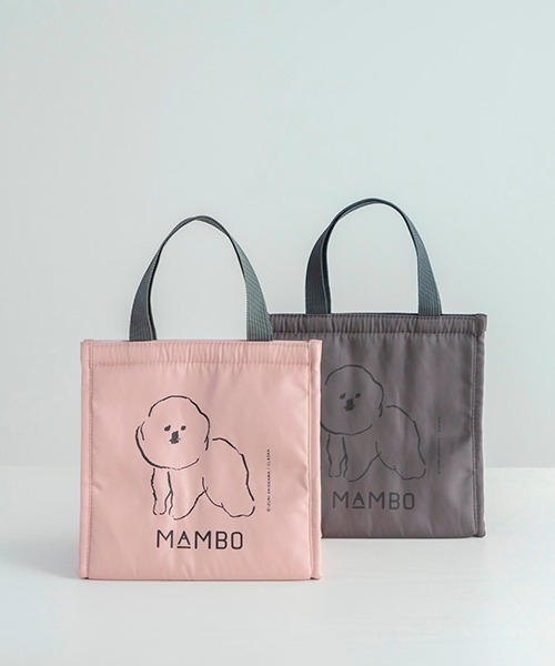 MAMBO(マンボ)の「保冷バッグ Sサイズ(トートバッグ・レディース・ピンク/グレー・FREE)」の3枚目の写真