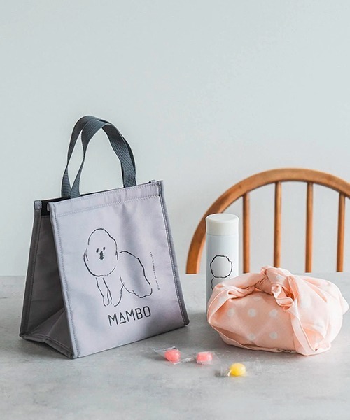 MAMBO(マンボ)の「保冷バッグ Sサイズ(トートバッグ・レディース・ピンク/グレー・FREE)」の22枚目の写真