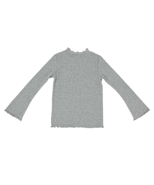 Bee des Bee（ビーデスビー）の「フレア袖メロウハイネックプルオーバー（その他トップス・キッズ・ブラック/ピンク/杢グレー・130cm/150cm/110cm/140cm/120cm/100cm）」の12枚目の写真