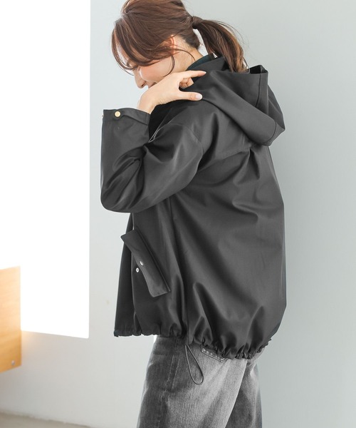 Elura(エルーラ)の「<2023秋>大人リュクスマンパ/マウンテンパーカー/ブルゾン/ヘムライン(マウンテンパーカー・レディース・ブラック/ベージュ/オフホワイト・SMALL/MEDIUM/X-LARGE/LARGE)」の6枚目の写真