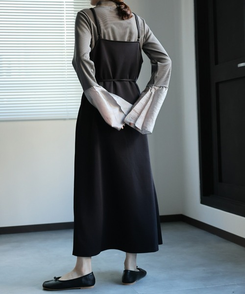 sakishimatokyo(サキシマトーキョー)の「袖シアートップス(Tシャツ/カットソー・レディース・アイボリー/チャコールグレー/ベージュ/ブラック・FREE)」の21枚目の写真