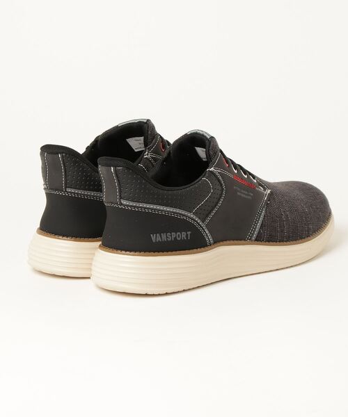 TSURUYA（ツルヤ）の「《VANSPORT》VA500（スニーカー・メンズ・ベージュ/ブラック・27.0cm/26.5cm/28.0cm/26.0cm/25.5cm/25.0cm）」の5枚目の写真