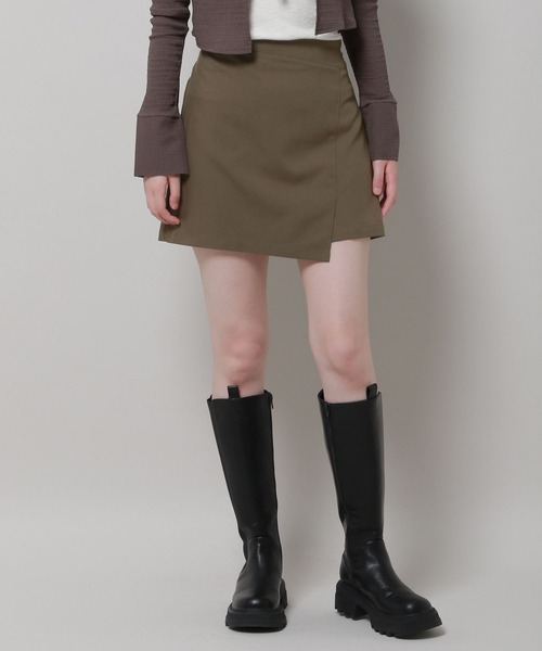 3.3 Field Trip （3.3フィールドトリップ）の「3.3 Field Trip／スリムフィットスカート 2980802（スカート・レディース・ブラック/ブラウン/チャコール・FREE）」の11枚目の写真