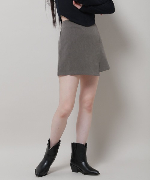 3.3 Field Trip （3.3フィールドトリップ）の「3.3 Field Trip／スリムフィットスカート 2980802（スカート・レディース・ブラック/ブラウン/チャコール・FREE）」の15枚目の写真