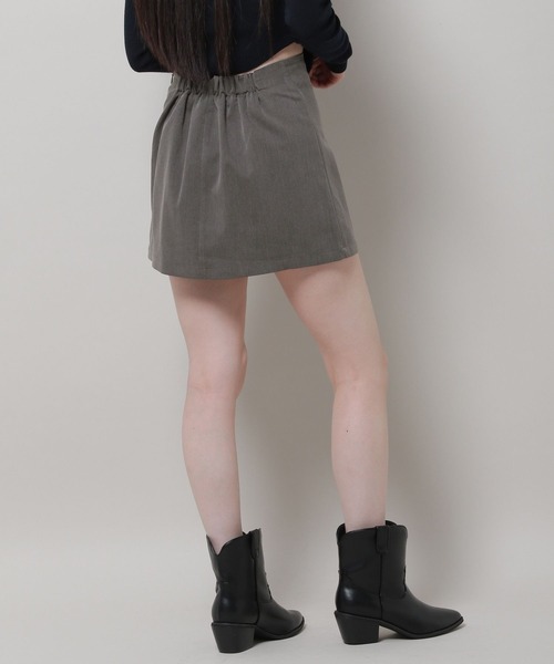 3.3 Field Trip （3.3フィールドトリップ）の「3.3 Field Trip／スリムフィットスカート 2980802（スカート・レディース・ブラック/ブラウン/チャコール・FREE）」の18枚目の写真