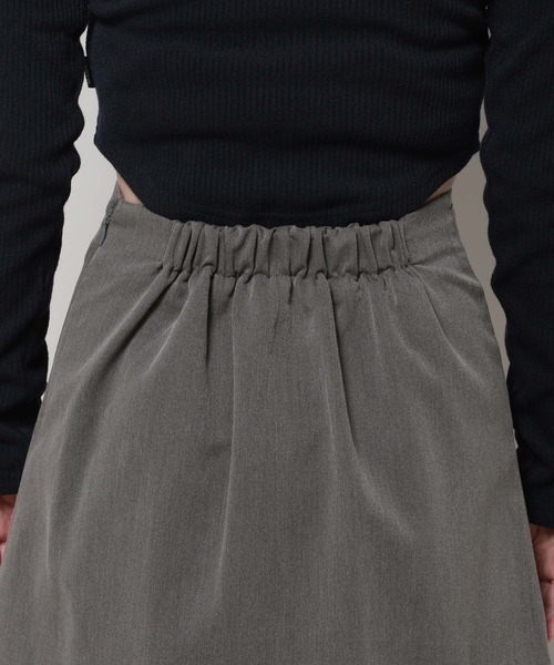 3.3 Field Trip （3.3フィールドトリップ）の「3.3 Field Trip／スリムフィットスカート 2980802（スカート・レディース・ブラック/ブラウン/チャコール・FREE）」の19枚目の写真