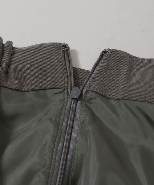 3.3 Field Trip （3.3フィールドトリップ）の「3.3 Field Trip／スリムフィットスカート 2980802（スカート・レディース・ブラック/ブラウン/チャコール・FREE）」の13枚目の写真